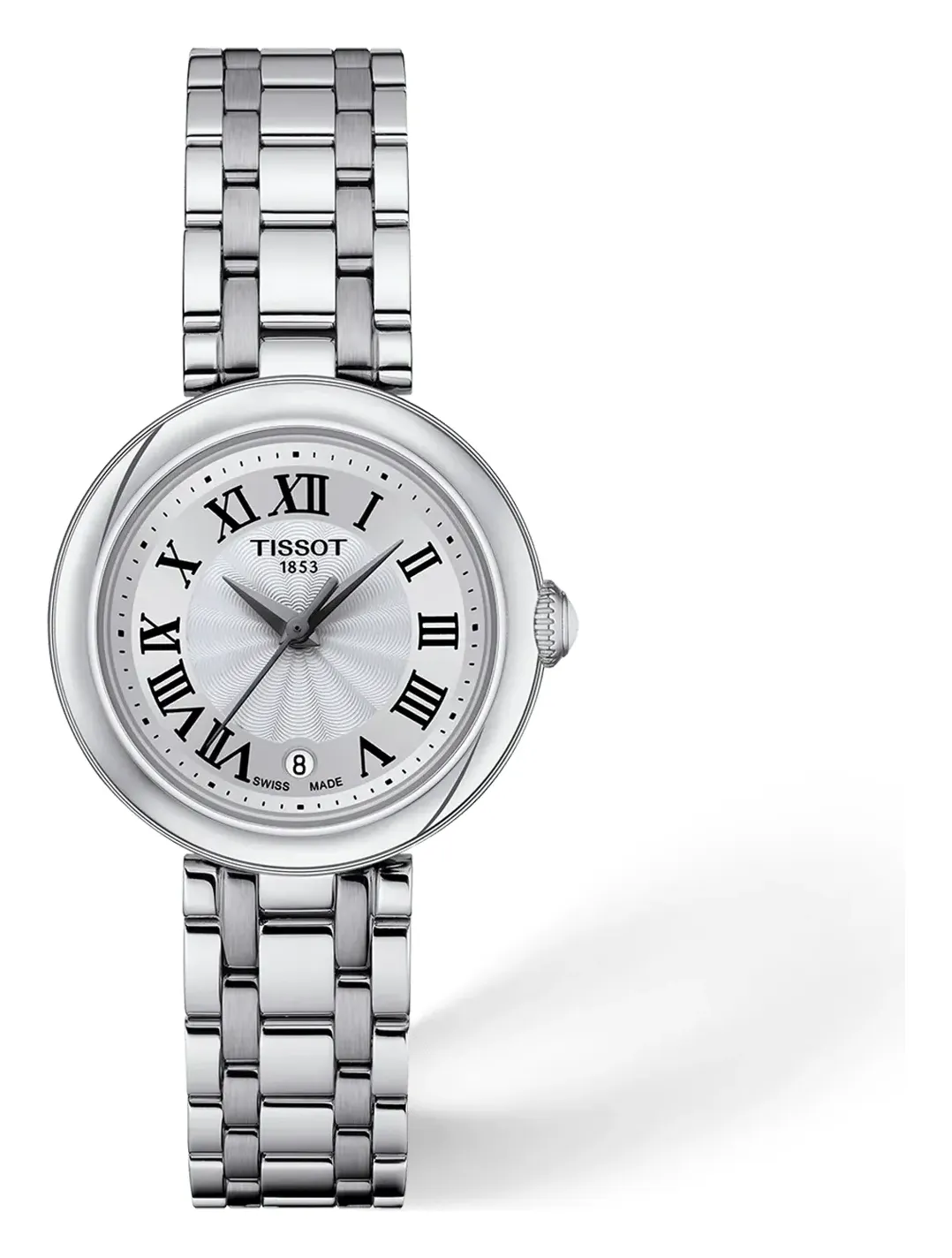 Tissot Bellissima 26mm T1260101101300, reference T1260101101300, white dial, stainless steel case