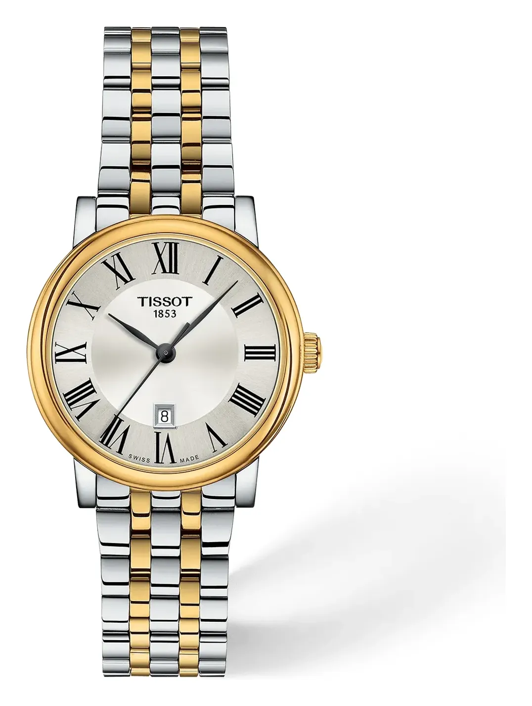 Tissot Carson Premium 30mm T1222102203300, reference T1222102203300, silver dial, stainless steel case