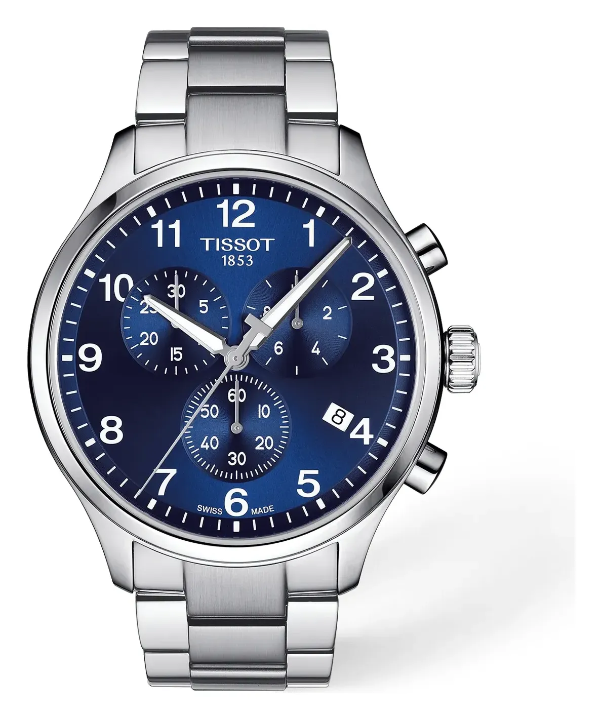 Tissot Chrono XL Classic 45mm T1166171104701, reference T1166171104701, blue dial, stainless steel case