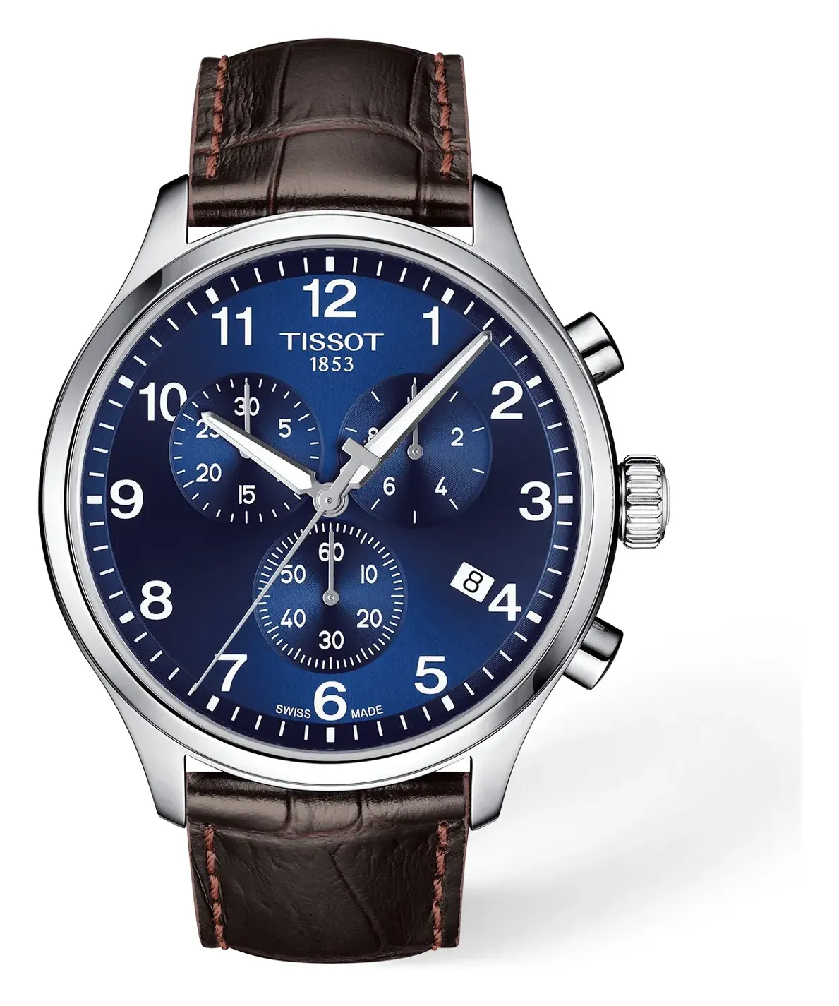 Tissot Chrono XL Classic 45mm T1166171604700, reference T1166171604700, blue dial, stainless steel case