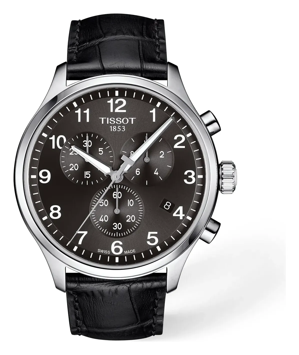 Tissot Chrono XL Classic 45mm T1166171605700, reference T1166171605700, black dial, stainless steel case