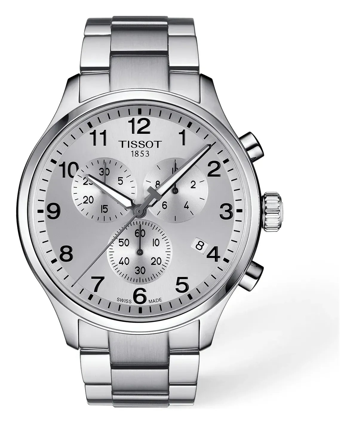 Tissot Chrono XL Classic T1166171103700, reference T1166171103700, silver dial, stainless steel case