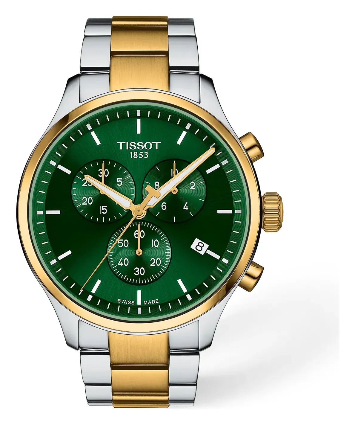 Tissot Chrono XL Classic T1166172209100, reference T1166172209100, green dial, stainless steel case