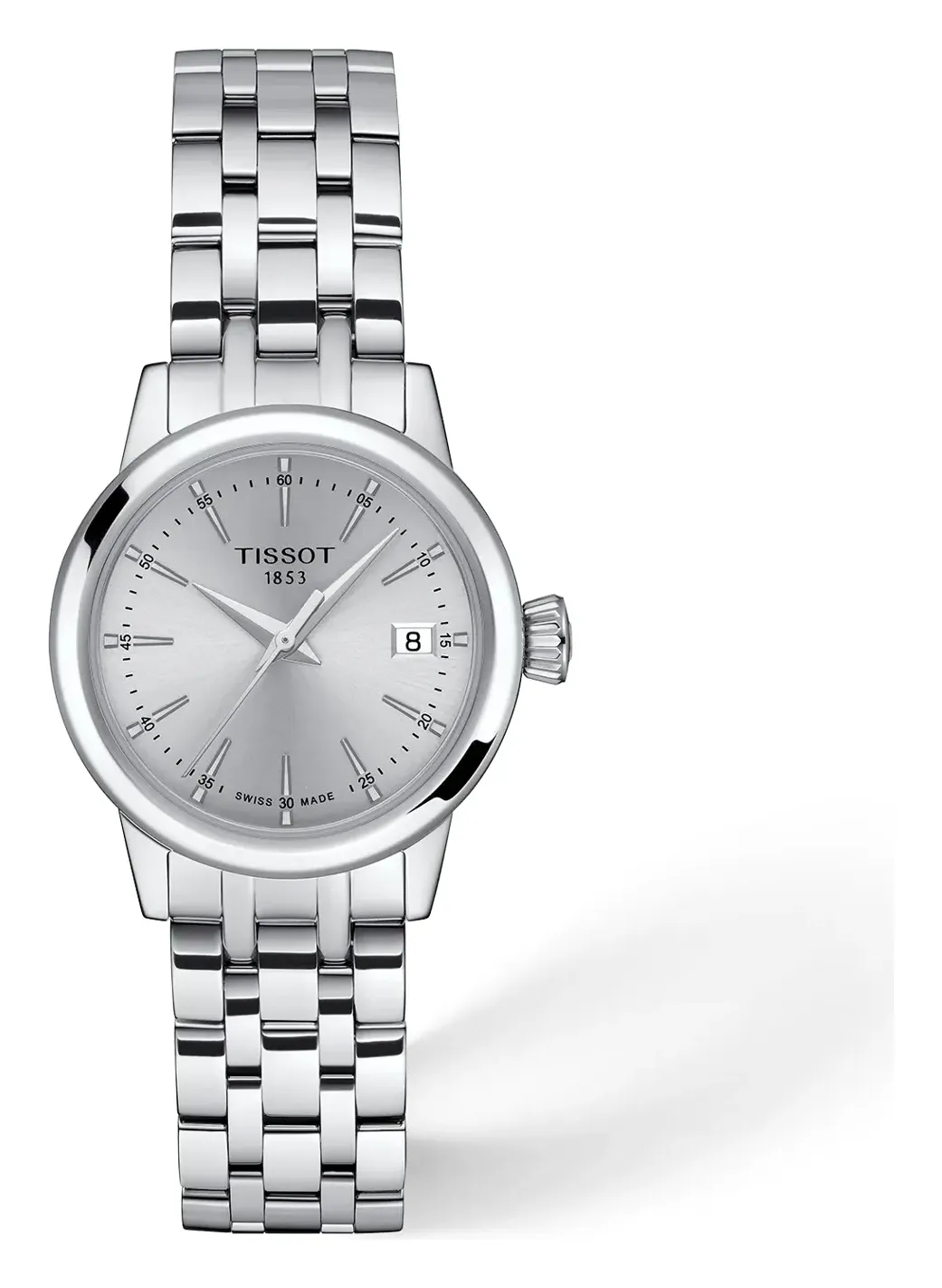 Tissot Classic Dream 28mm T1292101103100, reference T1292101103100, silver dial, stainless steel case