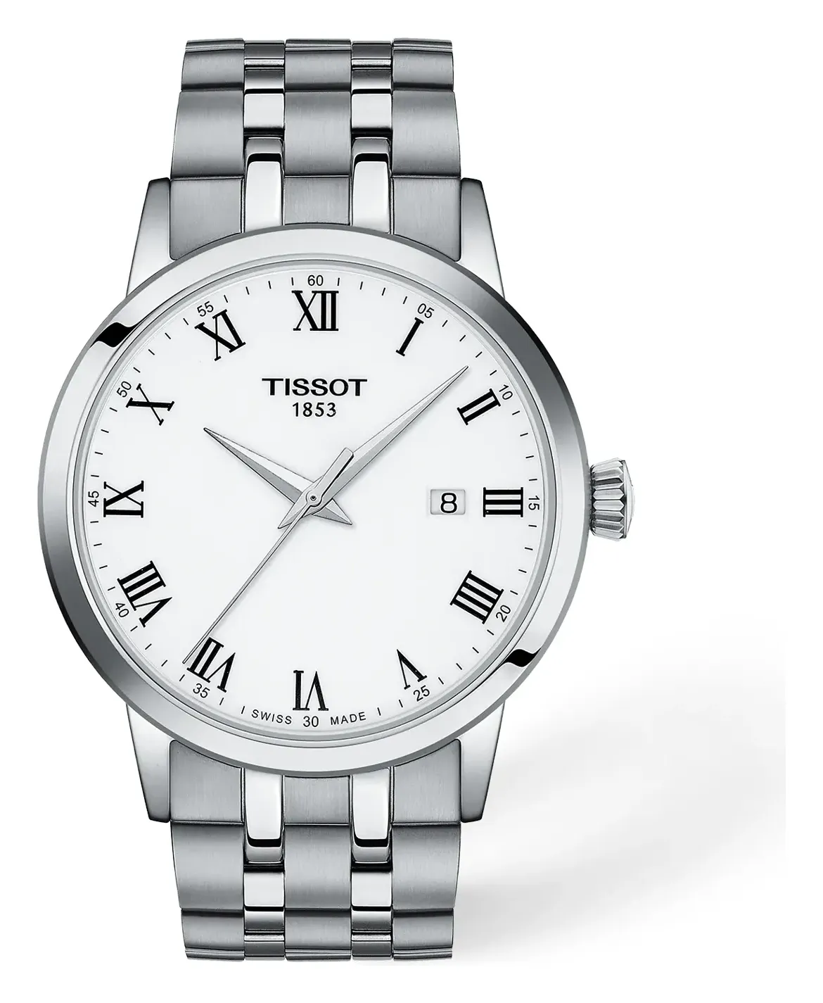 Tissot Classic Dream 42mm T1294101101300, reference T1294101101300, white dial, stainless steel case
