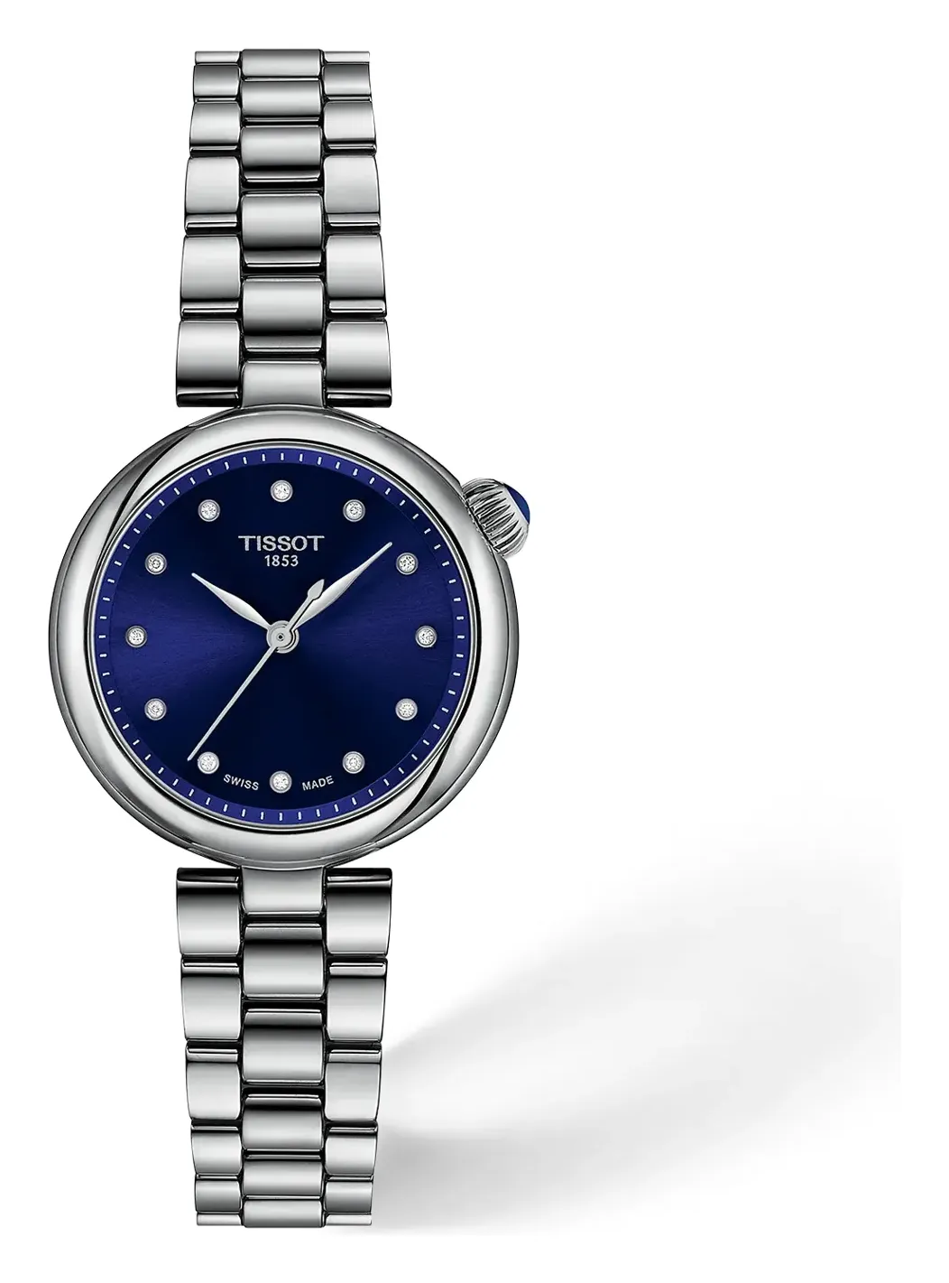 Tissot Desir 28mm T1520101104600, reference T1520101104600, blue dial, stainless steel case