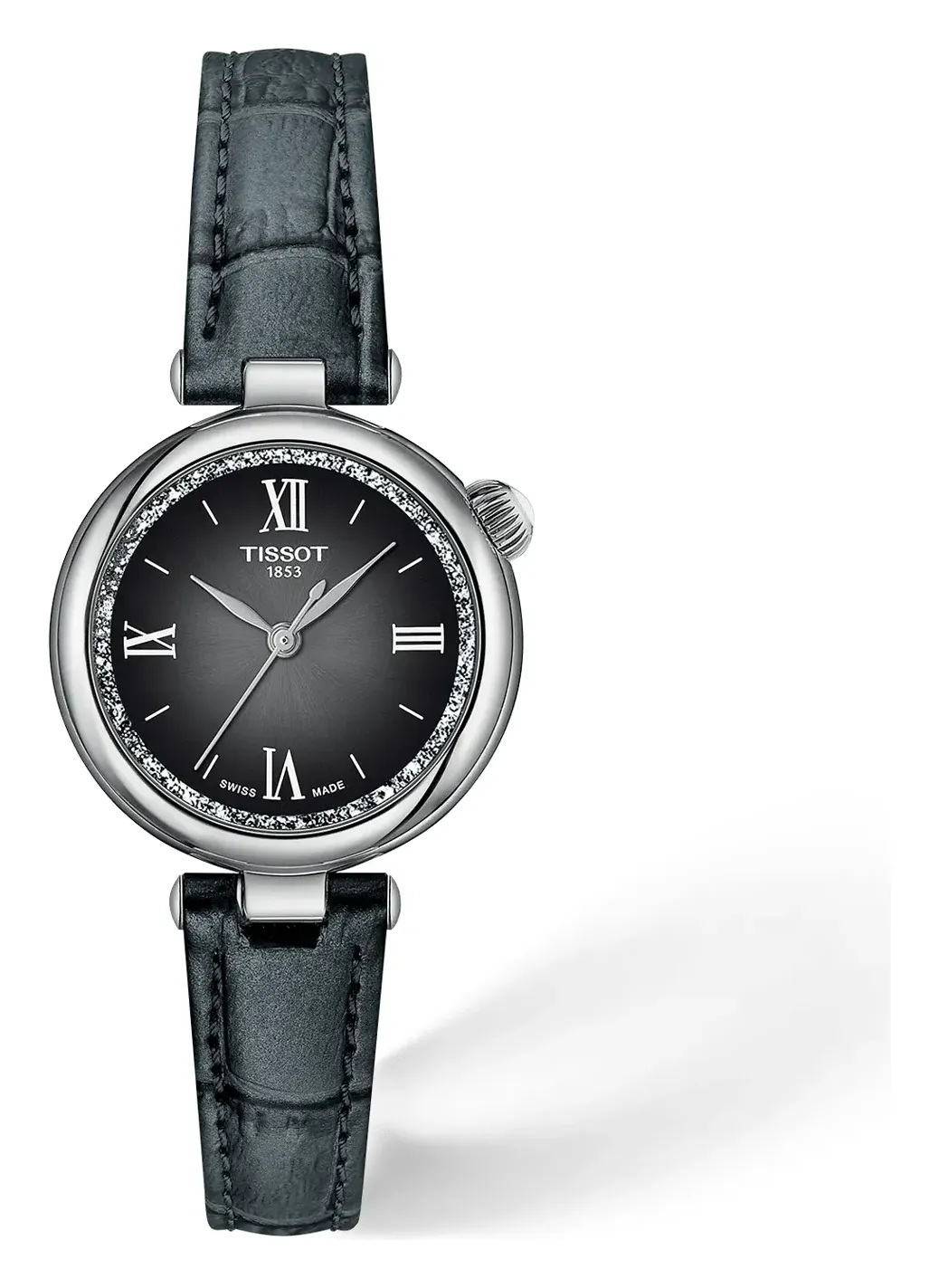 Tissot Desir 28mm T1520101603800, reference T1520101603800, black dial, stainless steel case
