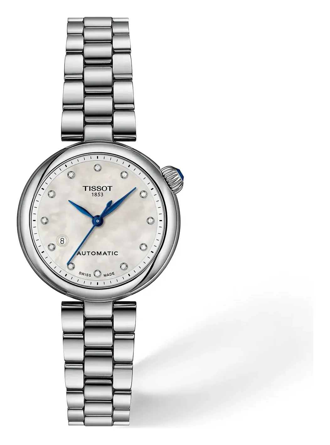 Tissot Désir 28mm T1522071111600, reference T1522071111600, white dial, stainless steel case