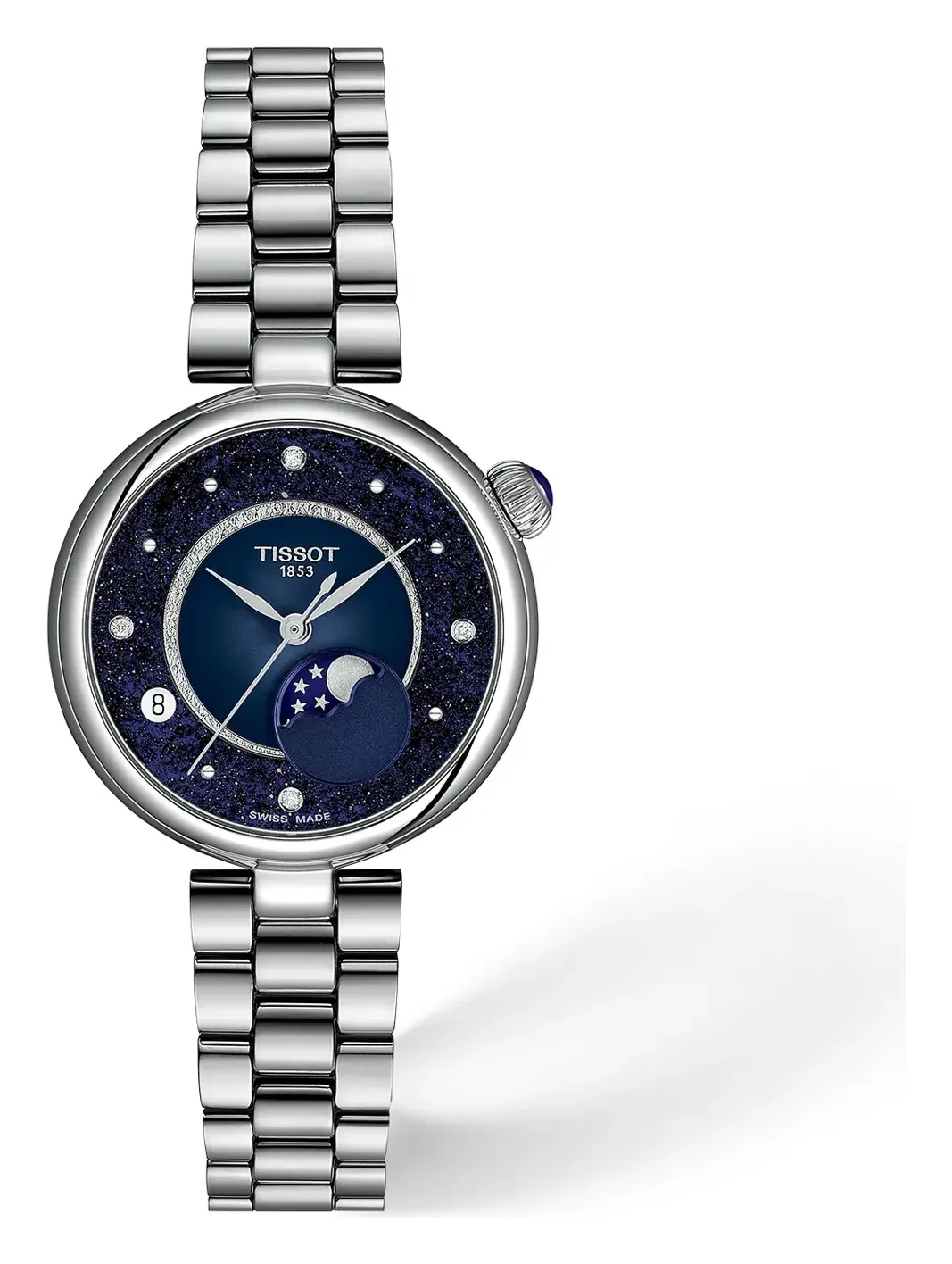 Tissot Desir 29.6mm T1522231149600, reference T1522231149600, blue dial, stainless steel case