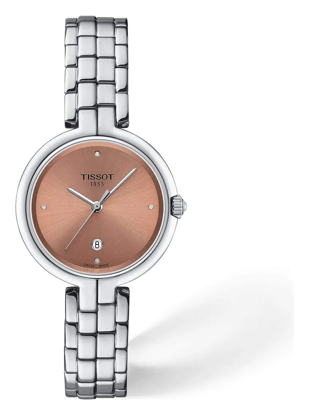 Tissot Flamingo 30mm T0942101133600, reference T0942101133600, pink dial, stainless steel case