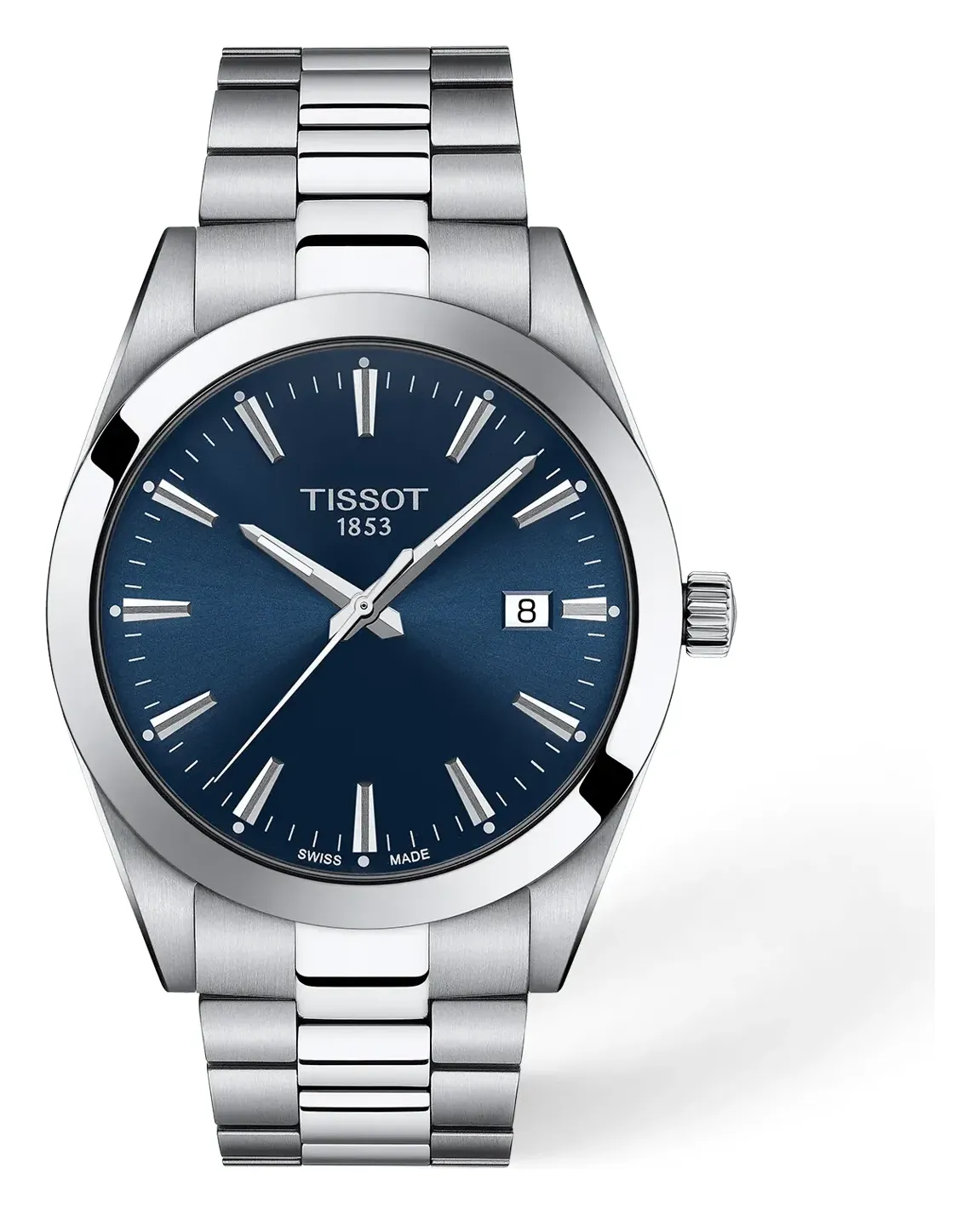 Tissot Gentleman 40mm T1274101104100, reference T1274101104100, blue dial, stainless steel case