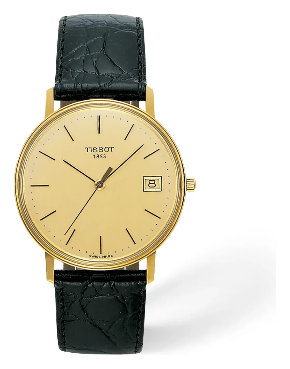 Tissot Goldrun Hesalite Gold 33.7mm T71340121, reference T71340121, champagne dial, gold case