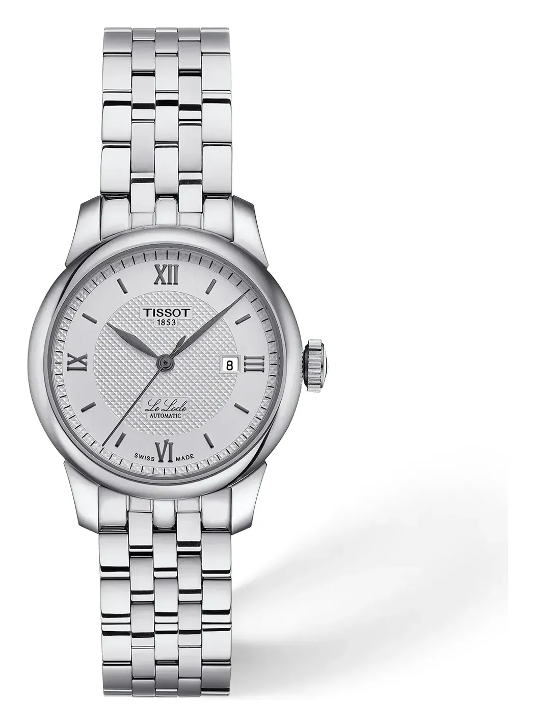 Tissot Le Locle 29mm T0062071103800, reference T0062071103800, silver dial, stainless steel case