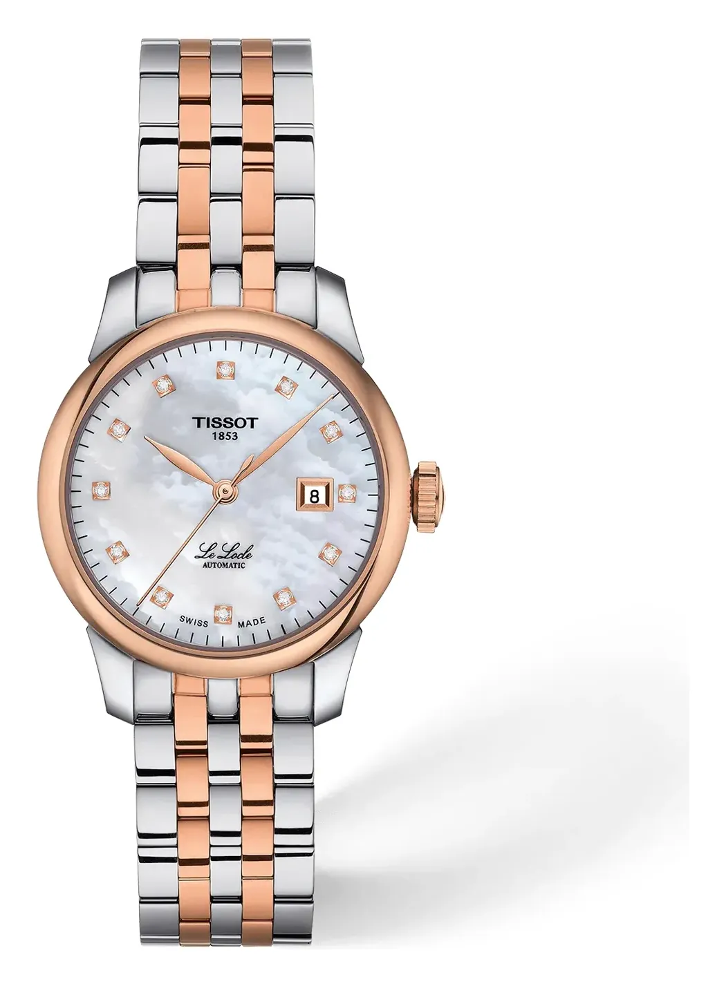 Tissot Le Locle 29mm T0062072211600, reference T0062072211600, white dial, stainless steel case