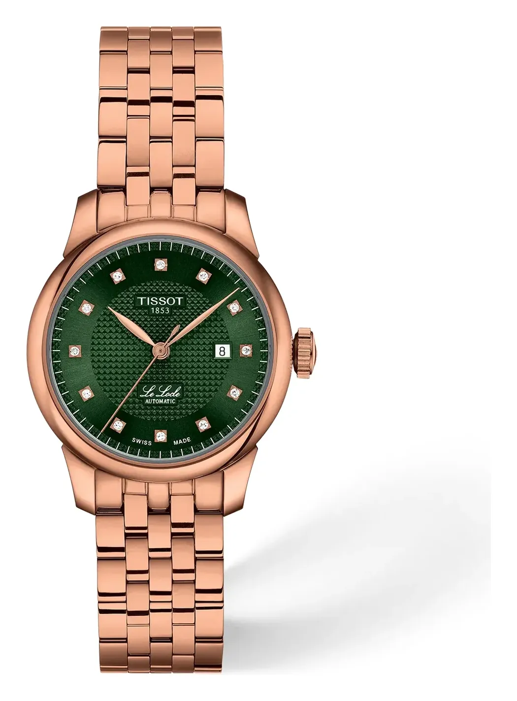 Tissot Le Locle 29mm T0062073309600, reference T0062073309600, green dial, stainless steel case