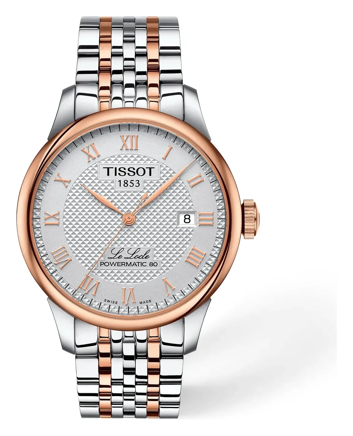 Tissot Le Locle 39.3mm T0064072203300, reference T0064072203300, silver dial, stainless steel case
