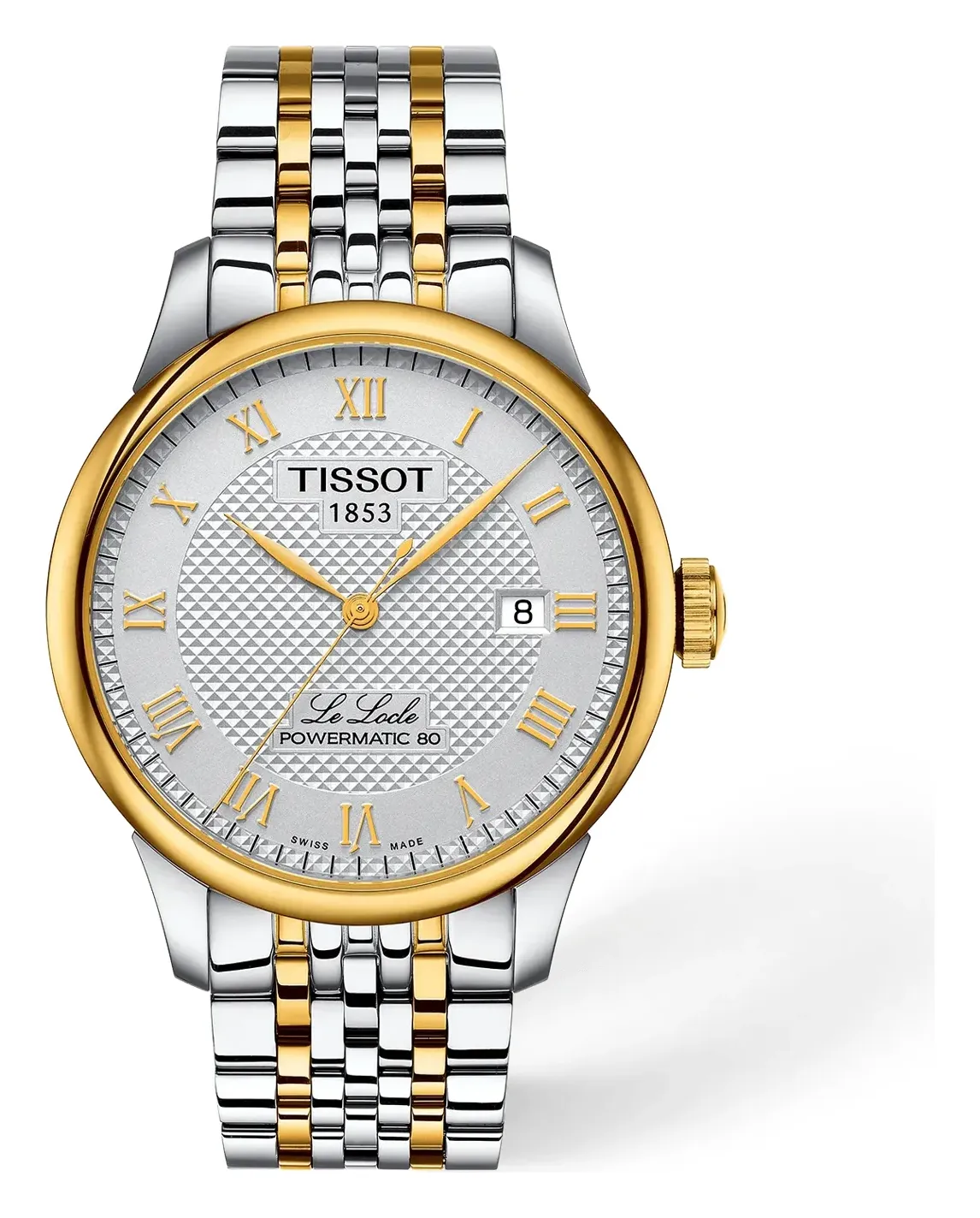 Tissot Le Locle 39.3mm T0064072203301, reference T0064072203301, silver dial, stainless steel case