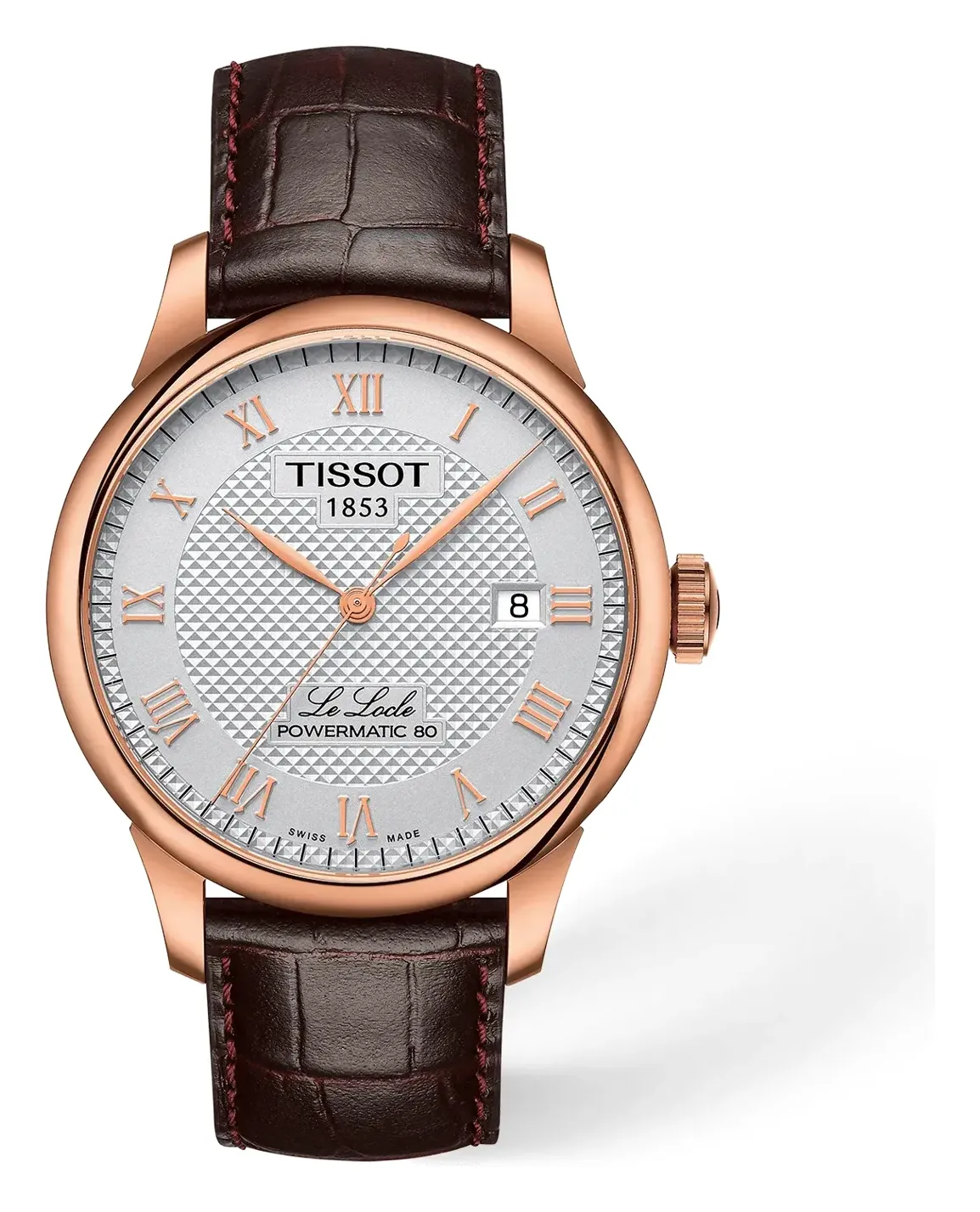 Tissot Le Locle 39.3mm T0064073603300, reference T0064073603300, silver dial, stainless steel case