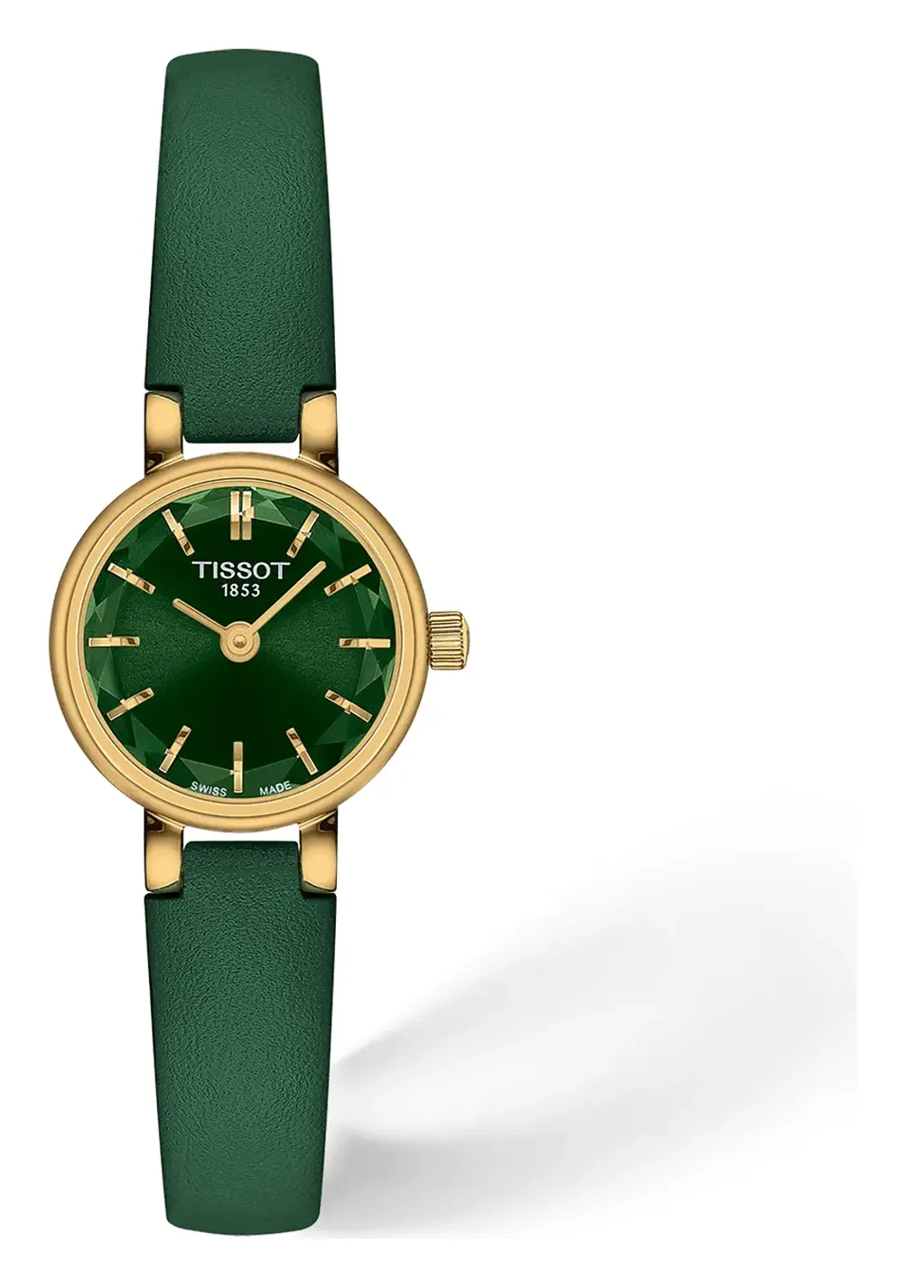 Tissot Lovely Round 19.5mm T1400093609100, reference T1400093609100, green dial, stainless steel case