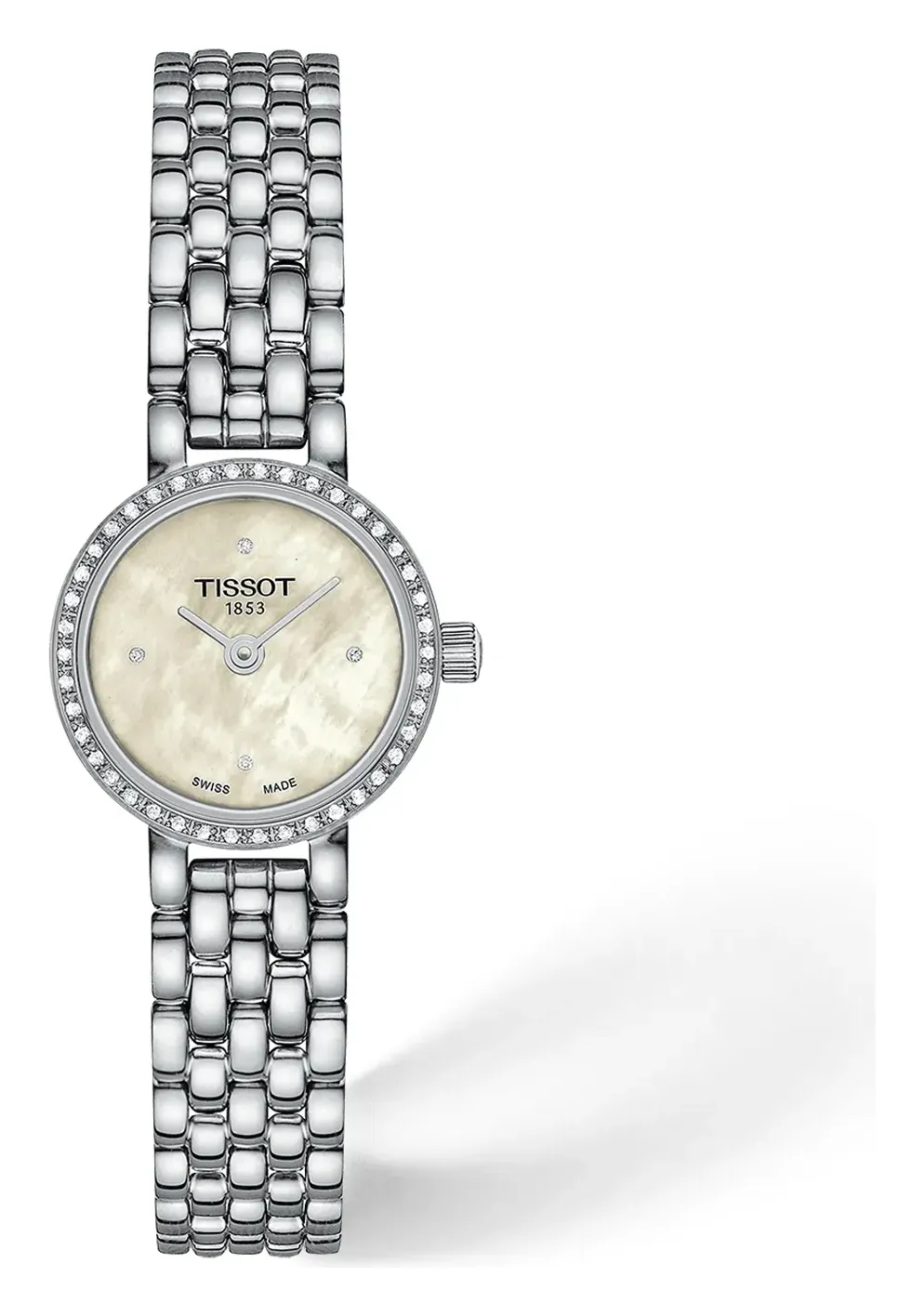 Tissot Lovely Round 19.5mm T1400096111600, reference T1400096111600, white dial, stainless steel case