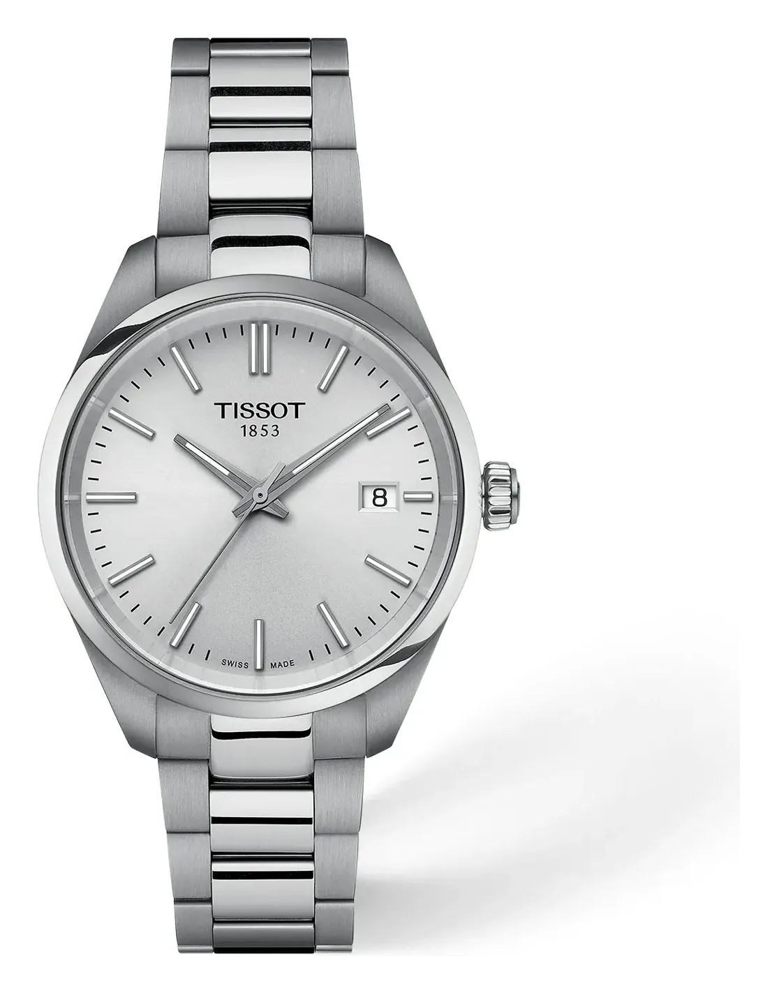 Tissot PR 100 34mm T1502101103100, reference T1502101103100, silver dial, stainless steel case