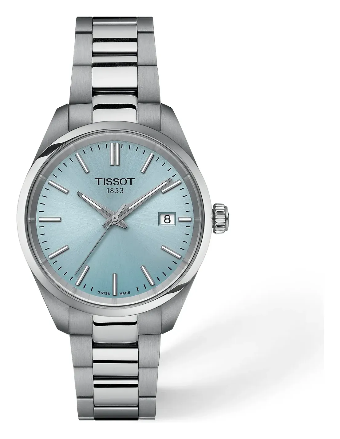 Tissot PR 100 34mm T1502101135100, reference T1502101135100, blue dial, stainless steel case