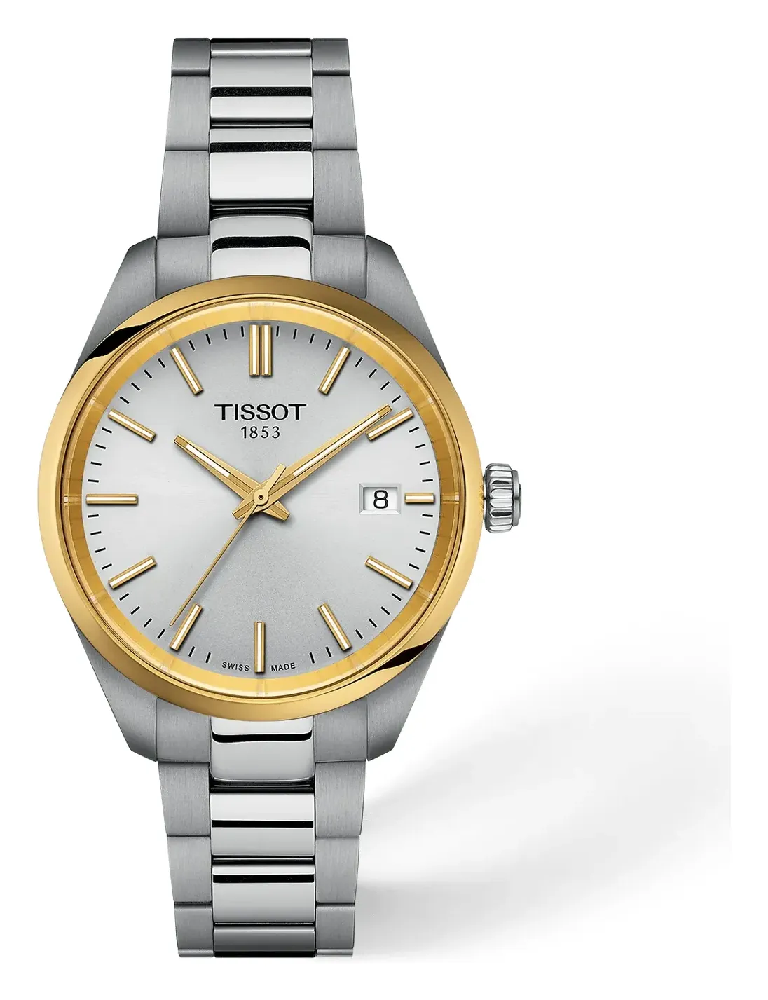 Tissot PR 100 34mm T1502102103100, reference T1502102103100, silver dial, stainless steel case