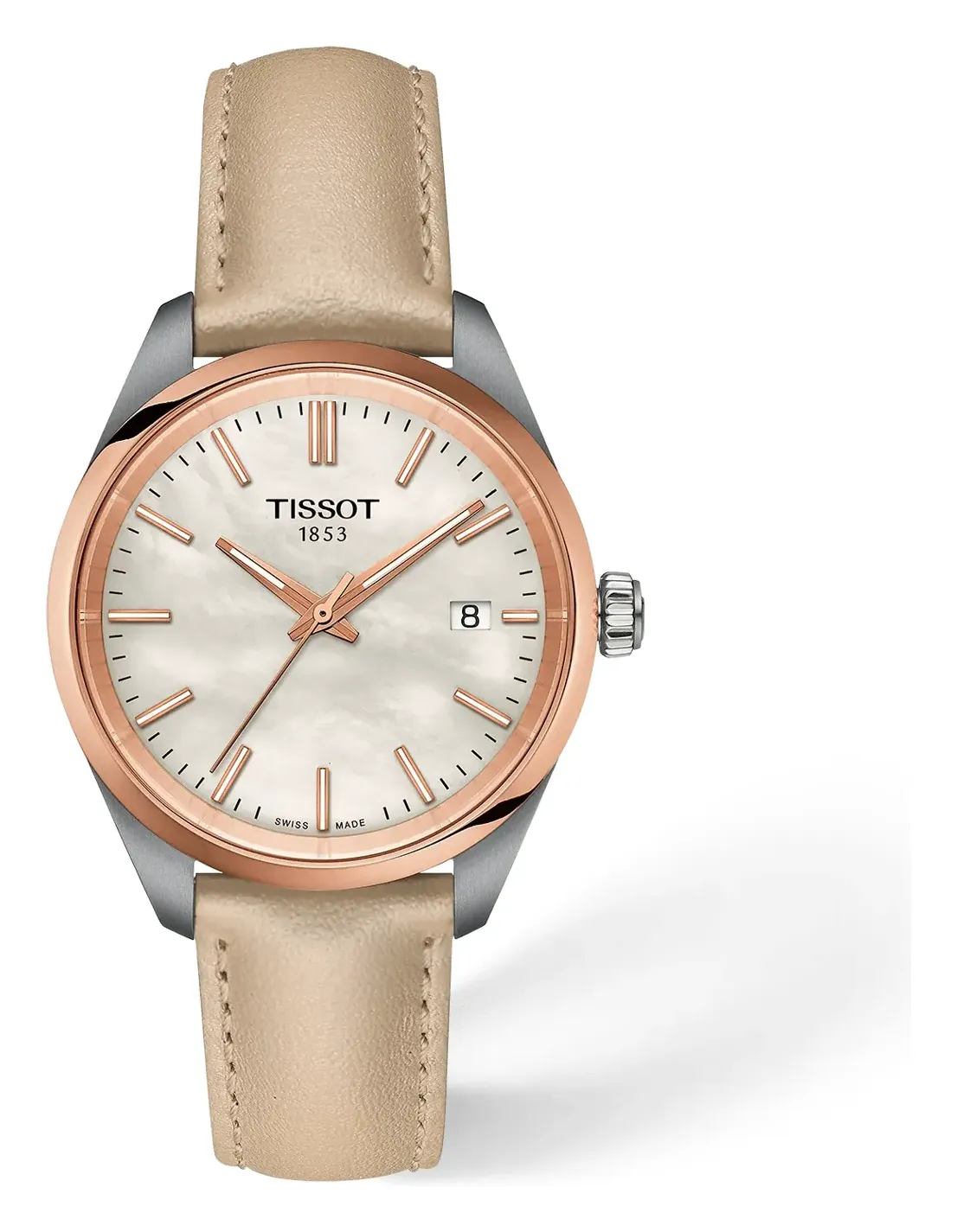 Tissot PR 100 34mm T1502102611100, reference T1502102611100, white dial, stainless steel case