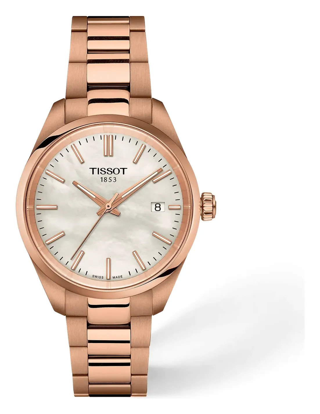Tissot PR 100 34mm T1502103311100, reference T1502103311100, white dial, stainless steel case