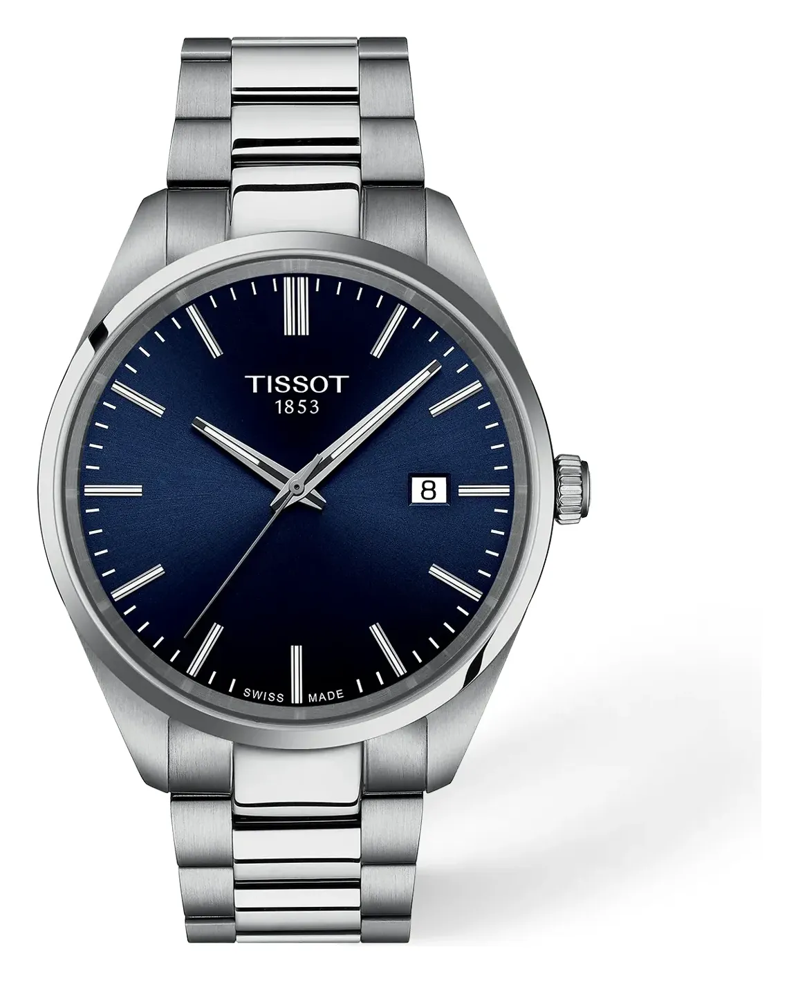 Tissot PR 100 40mm T1504101104100, reference T1504101104100, blue dial, stainless steel case