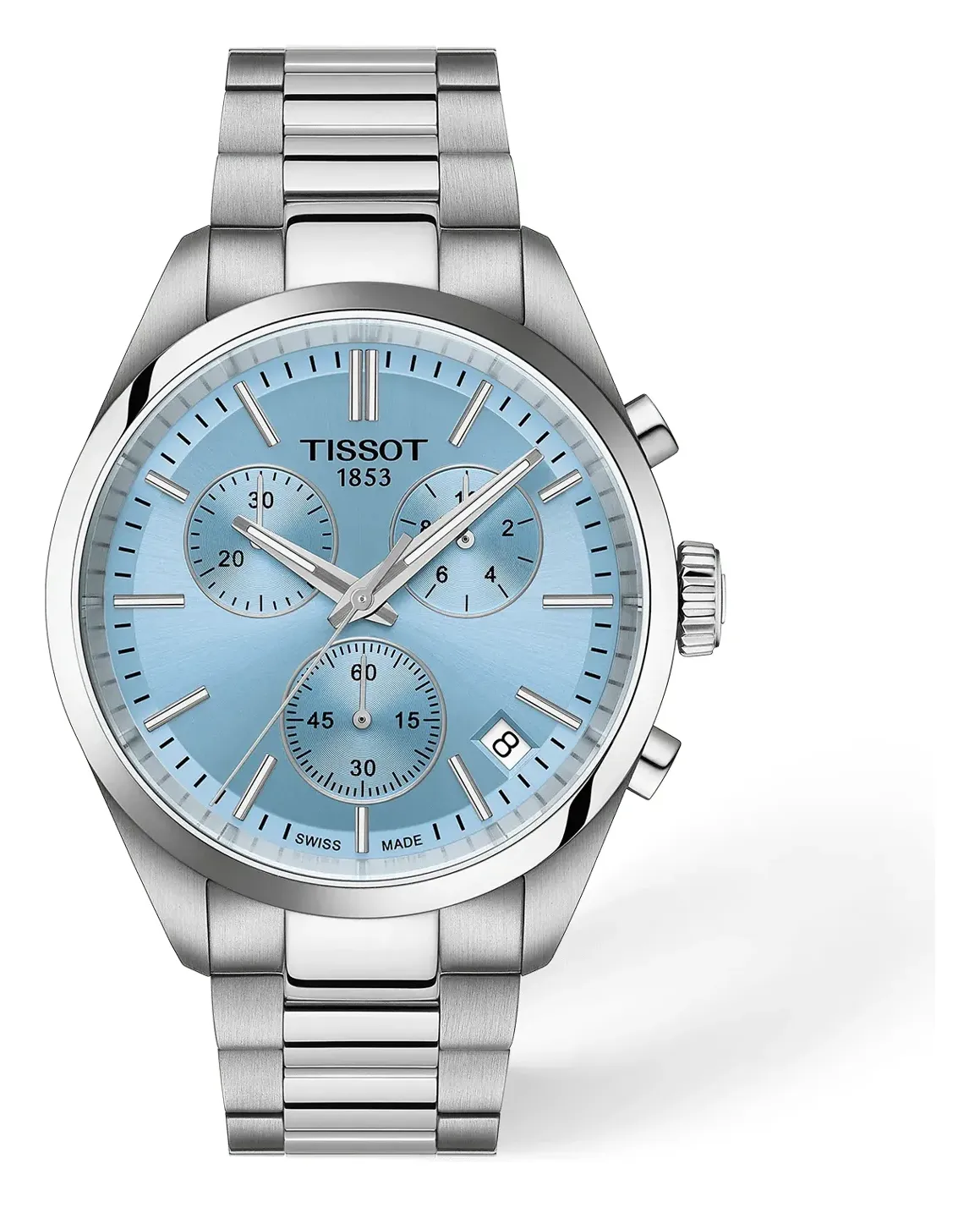Tissot PR 100 40mm T1504171135100, reference T1504171135100, blue dial, stainless steel case