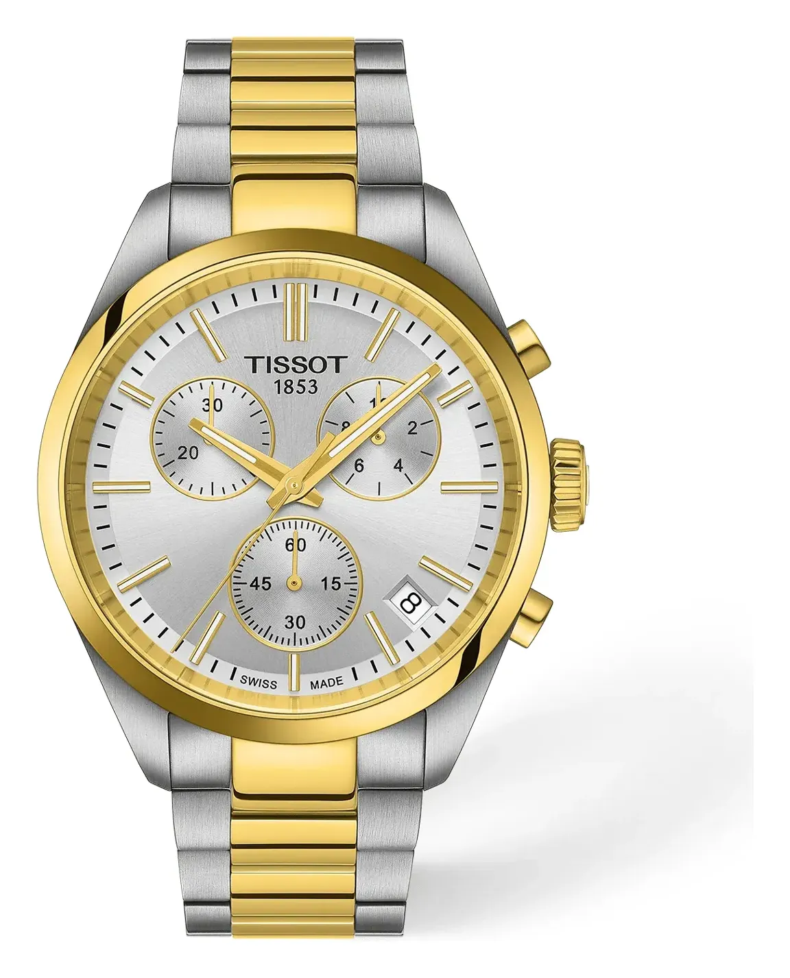 Tissot PR 100 40mm T1504172203100, reference T1504172203100, silver dial, stainless steel case