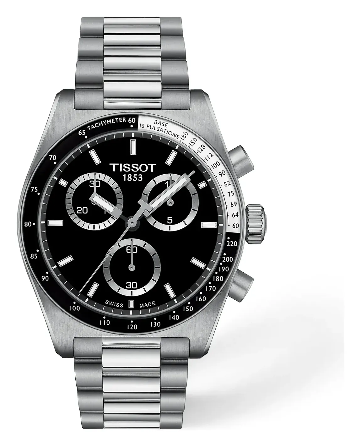 Tissot PR516 40mm T1494171105100, reference T1494171105100, black dial, stainless steel case