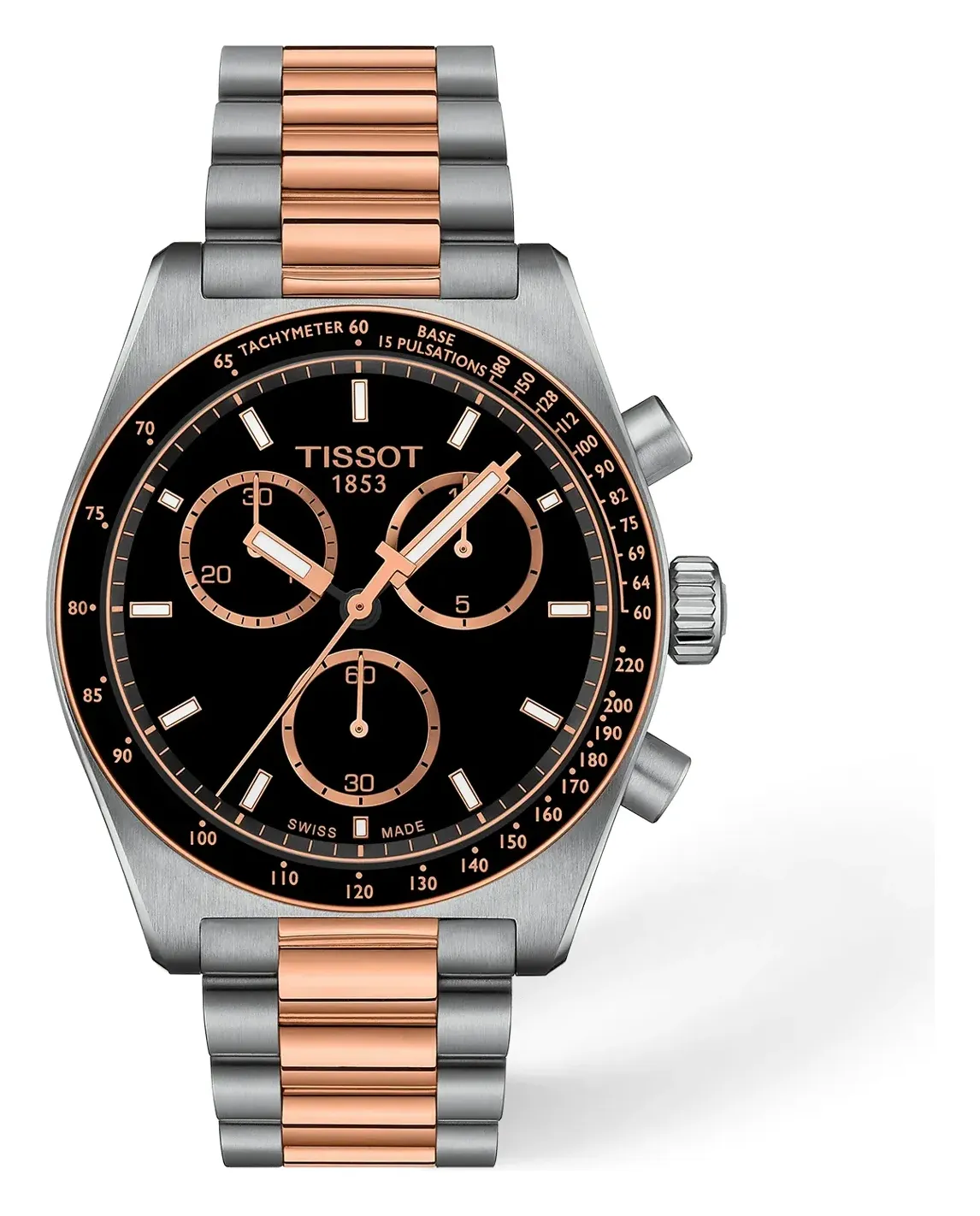 Tissot PR516 40mm T1494172205101, reference T1494172205101, black dial, stainless steel case