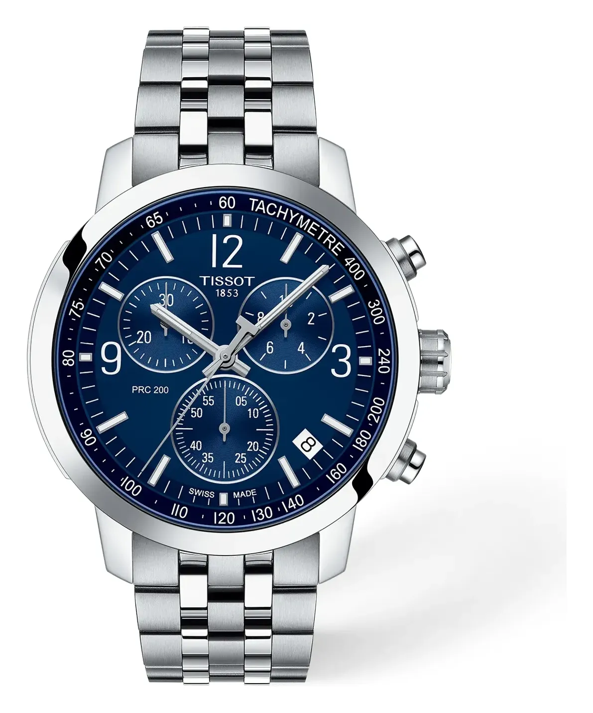 Tissot PRC 200 43mm T1144171104700, reference T1144171104700, blue dial, stainless steel case