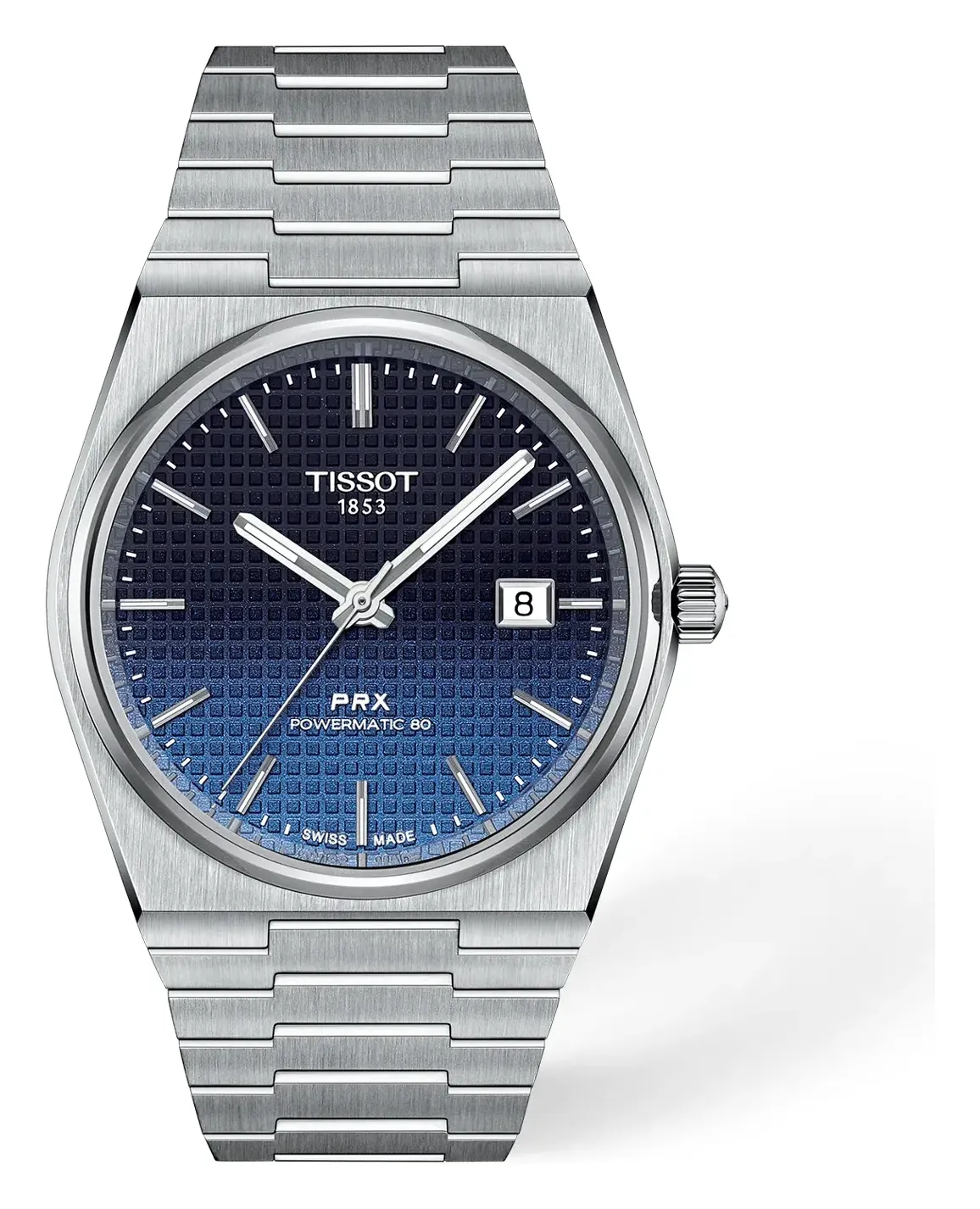 Tissot PRX 40mm T1374071105101, reference T1374071105101, blue dial, stainless steel case
