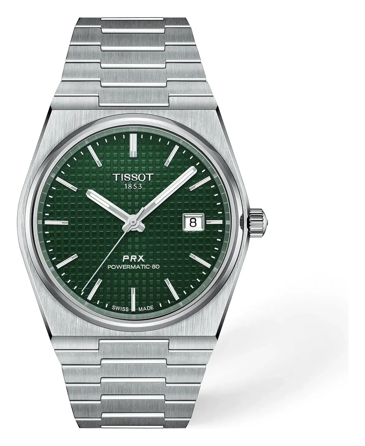 Tissot PRX 40mm T1374071109100, reference T1374071109100, green dial, stainless steel case