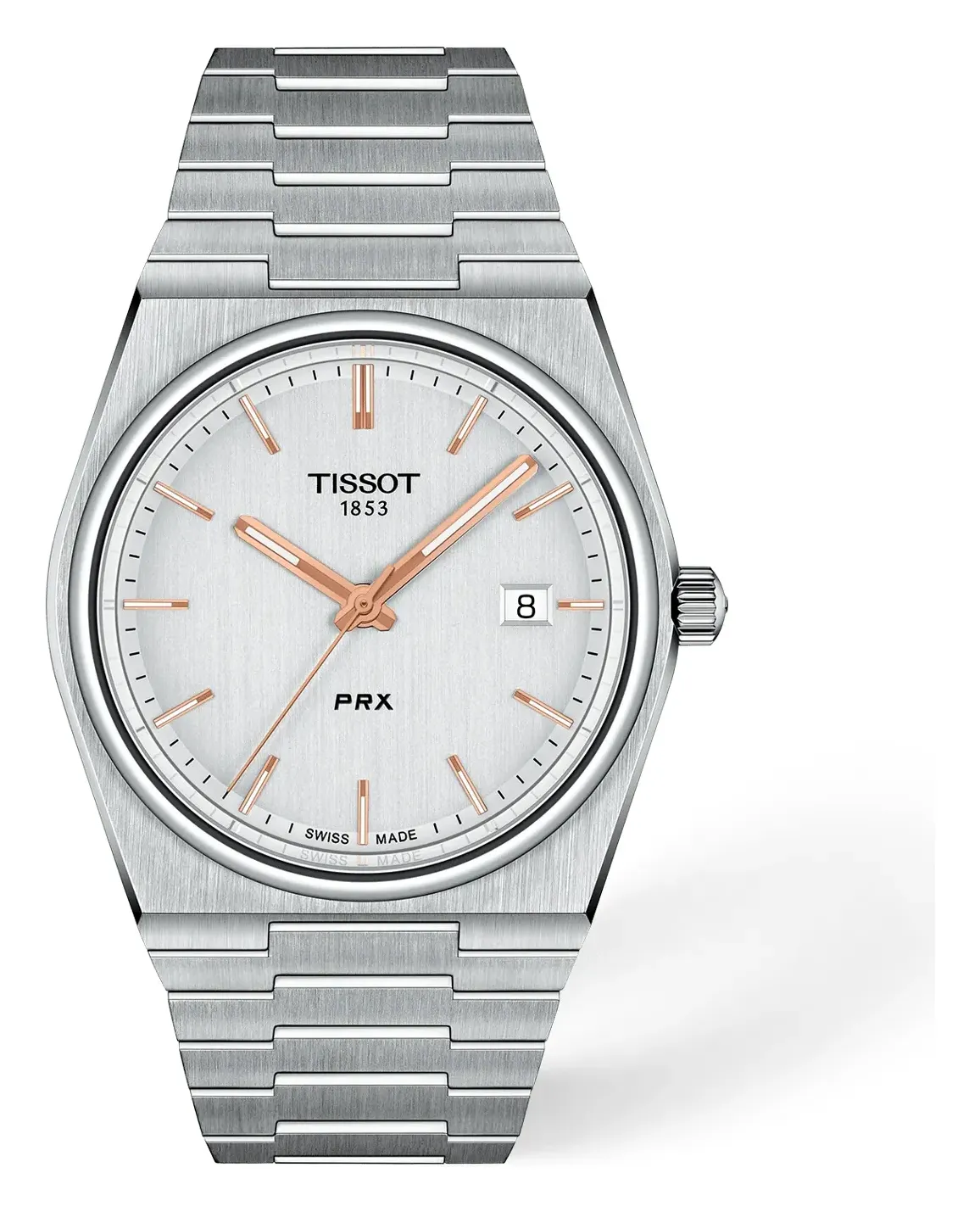 Tissot PRX 40mm T1374101103100, reference T1374101103100, silver dial, stainless steel case