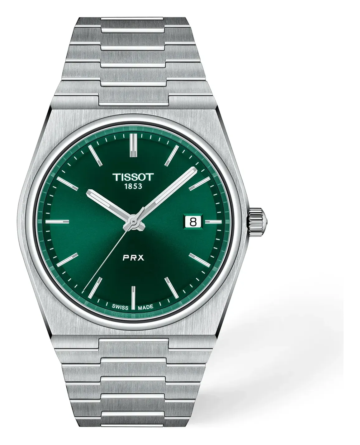 Tissot PRX 40mm T1374101109100, reference T1374101109100, green dial, stainless steel case