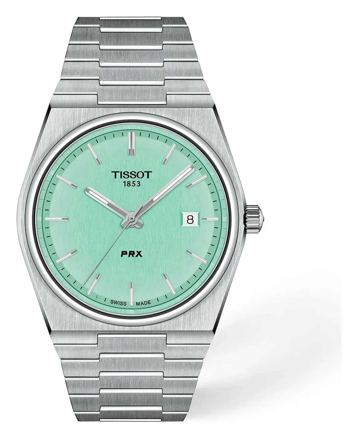Tissot PRX 40mm T1374101109101, reference T1374101109101, green dial, stainless steel case