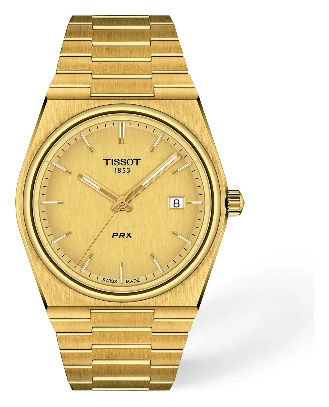 Tissot PRX 40mm T1374103302100, reference T1374103302100, champagne dial, stainless steel case