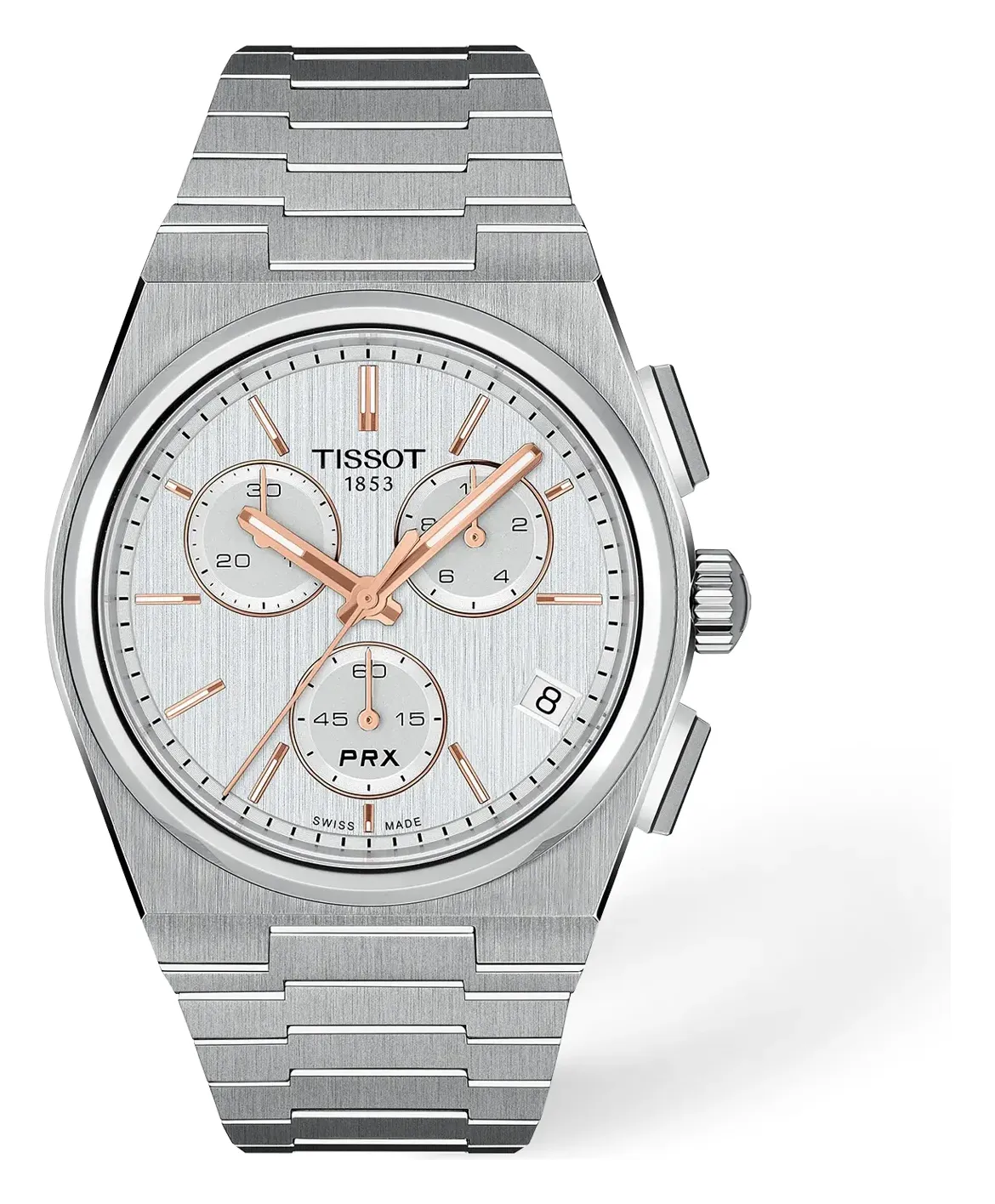Tissot PRX 41mm T1374171103100, reference T1374171103100, silver dial, stainless steel case