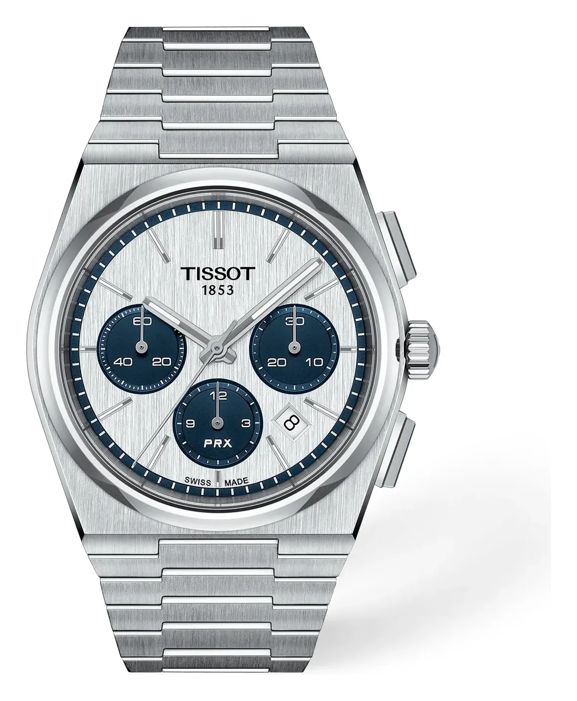 Tissot PRX 42mm T1374271101101, reference T1374271101101, white dial, stainless steel case