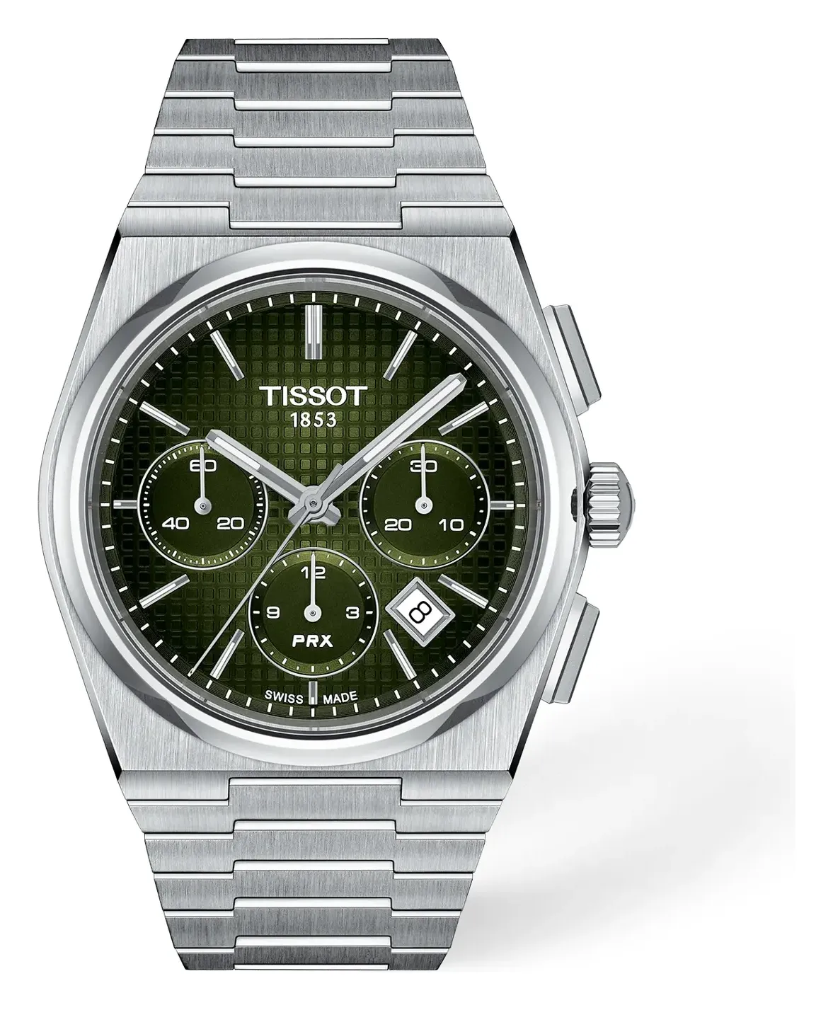Tissot PRX 42mm T1374271109100, reference T1374271109100, green dial, stainless steel case