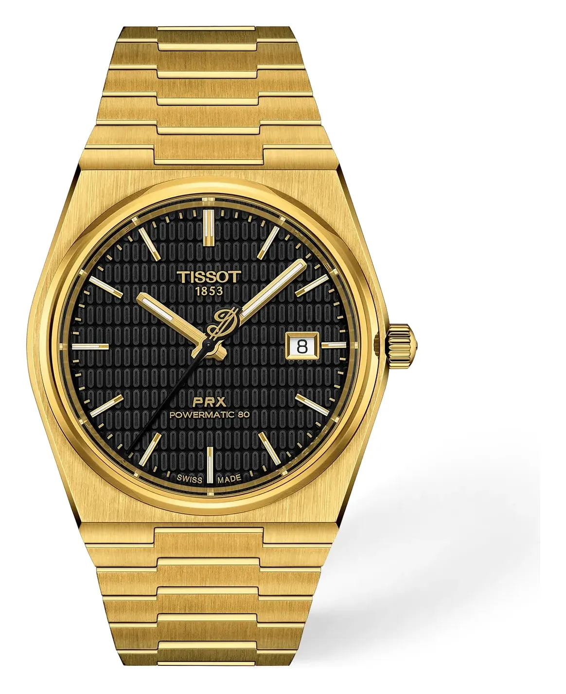Tissot PRX Damian Lillard Special Edition 40mm, reference T1374073305100, black dial, stainless steel case
