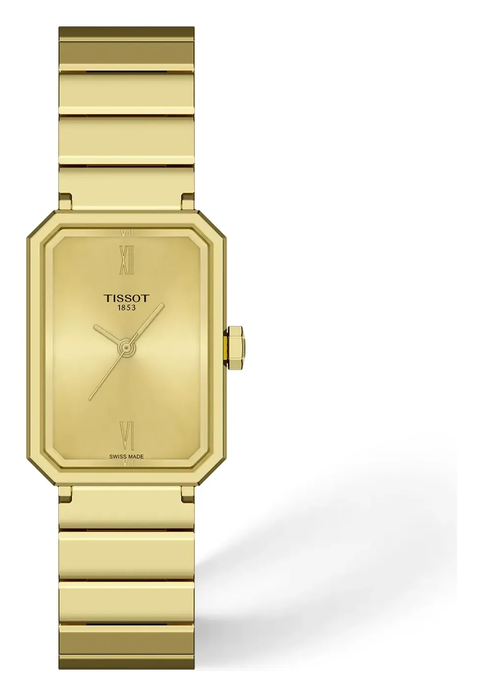 Tissot SRV 30mm T1601103302300, reference T1601103302300, champagne dial, stainless steel case