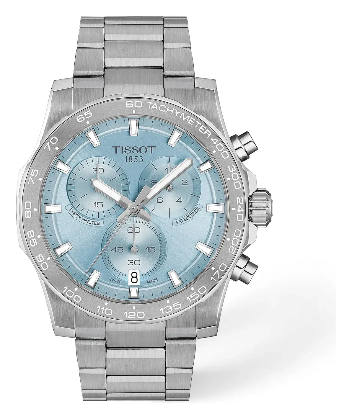 Tissot Supersport Chrono 42mm T1254171135100, reference T1254171135100, blue dial, stainless steel case