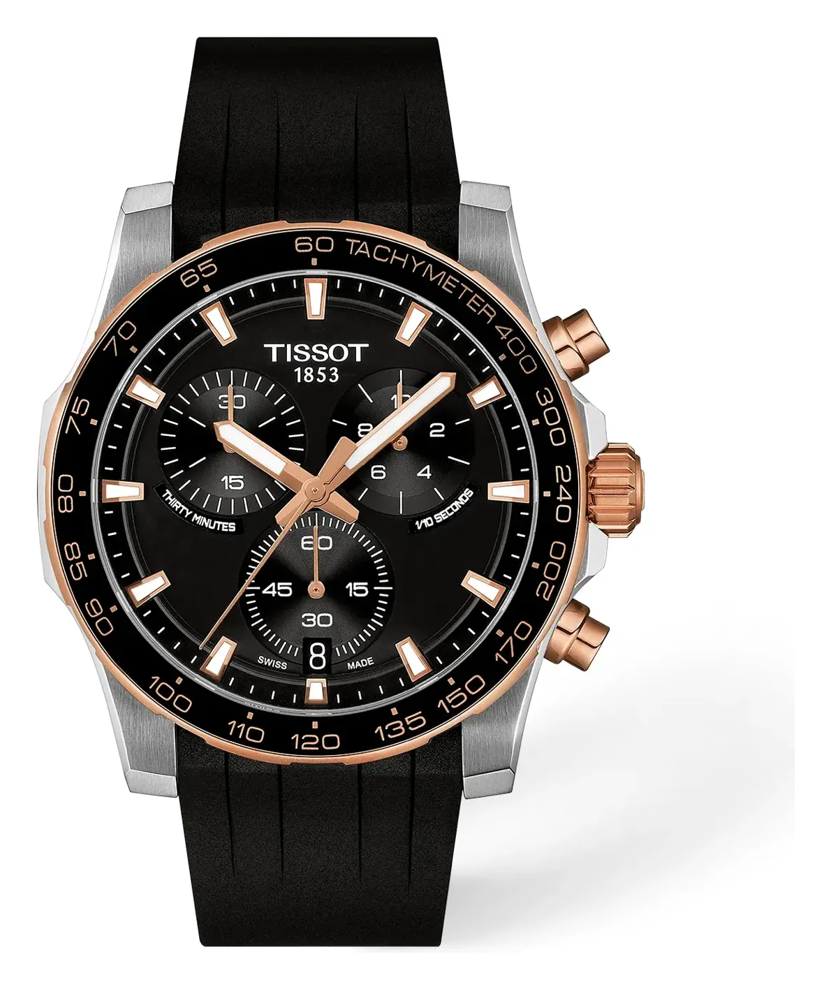 Tissot Supersport Chrono 42mm T1254172705100, reference T1254172705100, black dial, stainless steel case