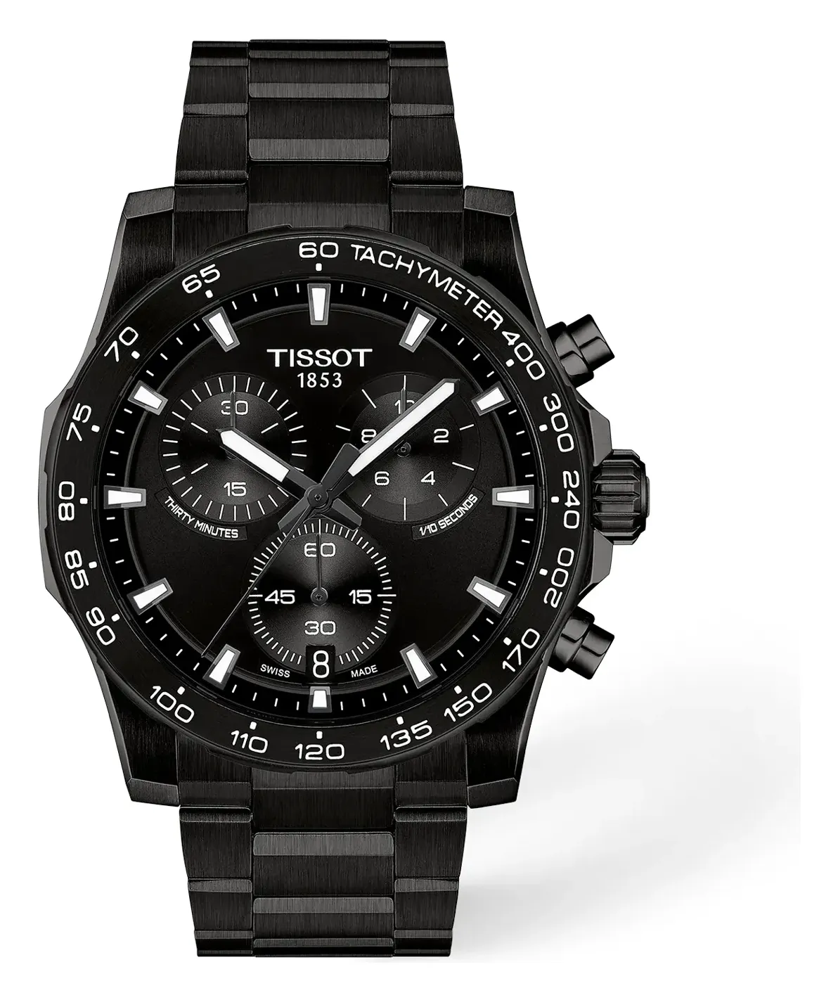 Tissot Supersport Chrono 42mm T1254173305100, reference T1254173305100, black dial, stainless steel case