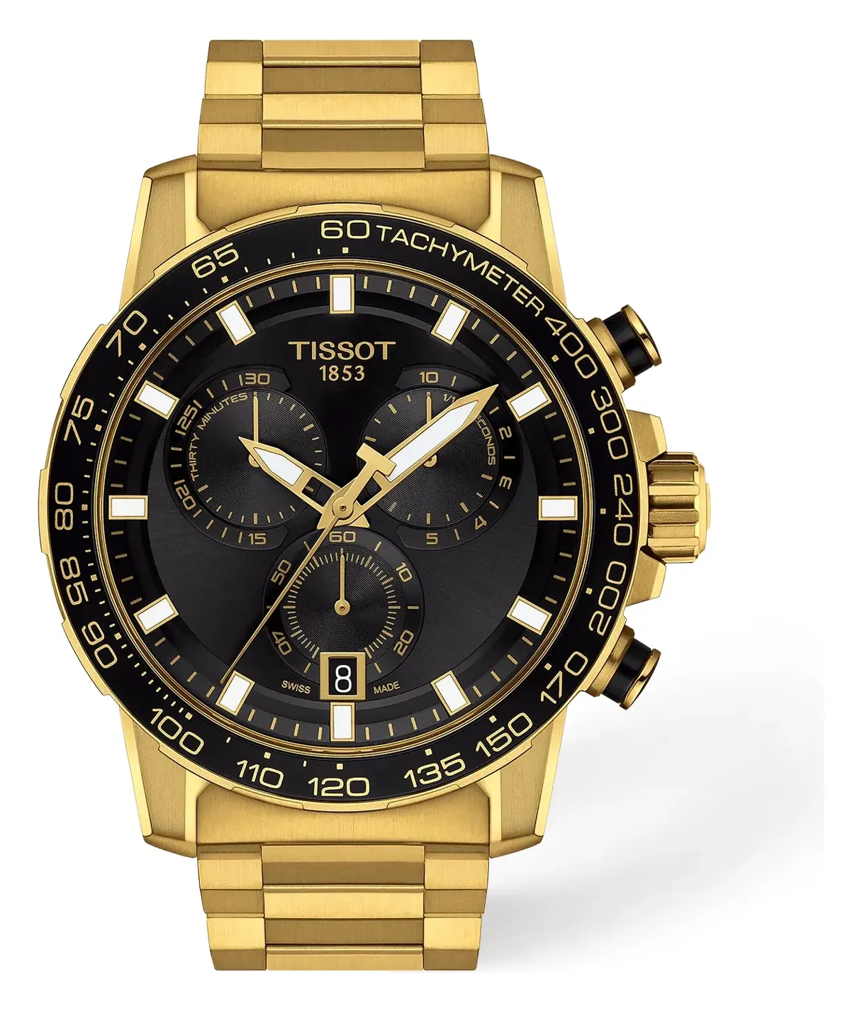 Tissot Supersport Chrono 45.5mm T1256173305101, reference T1256173305101, black dial, stainless steel case